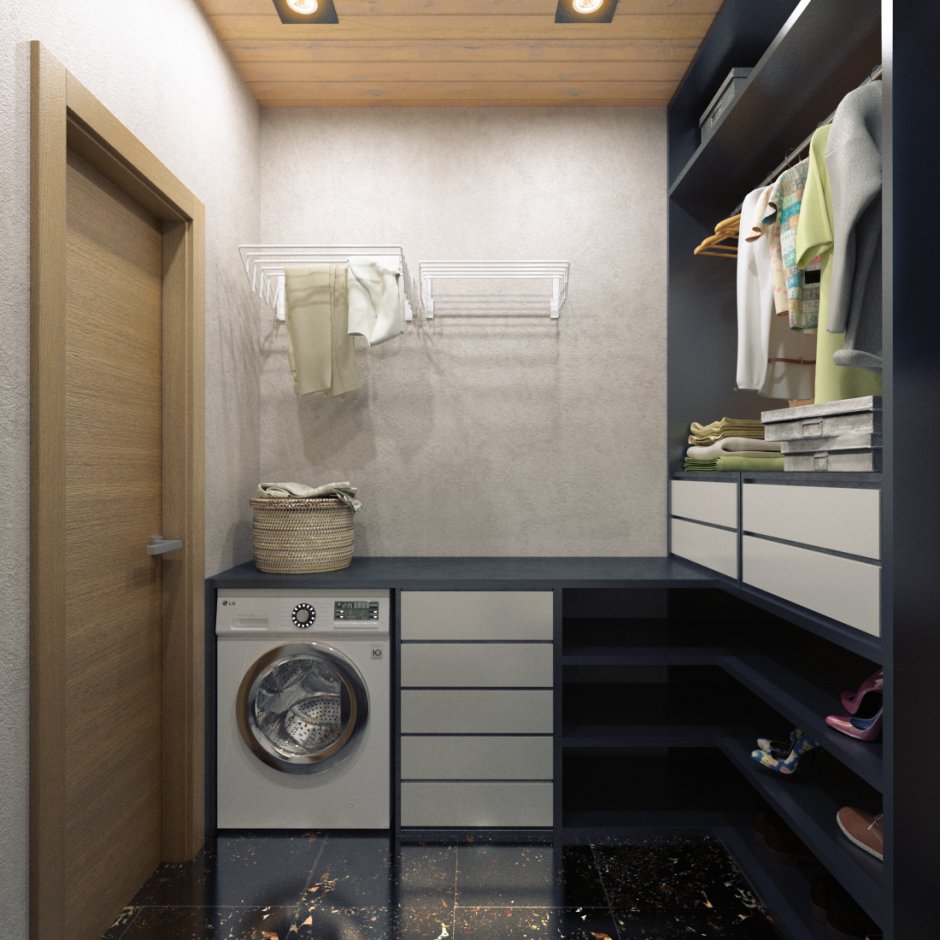 Котельная постирочная планировка