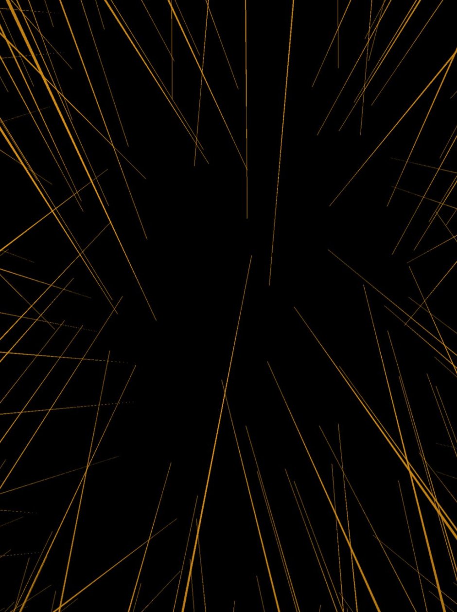 Золотые линии на черном фоне