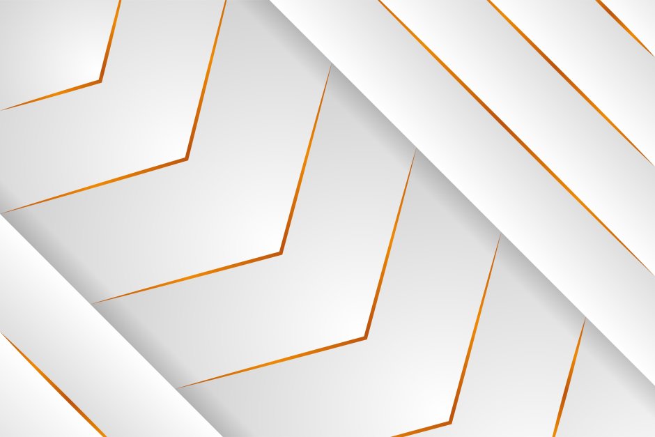 Белый современный фон с золотом