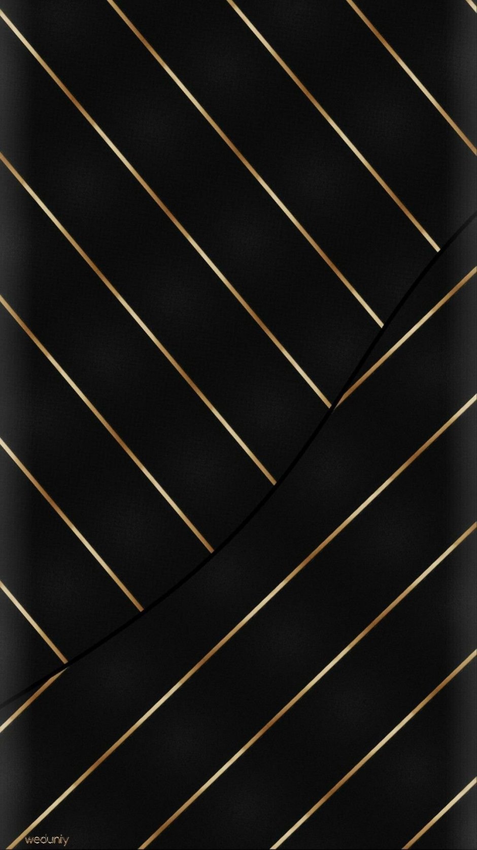 Черно-золотые полосы