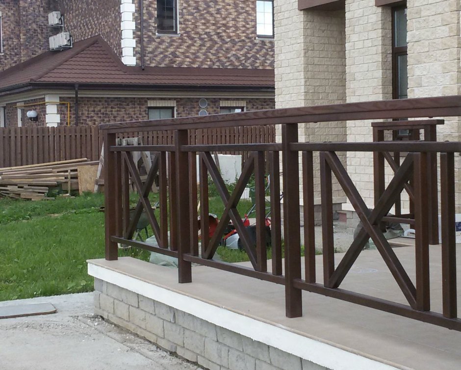 Ограждение веранды
