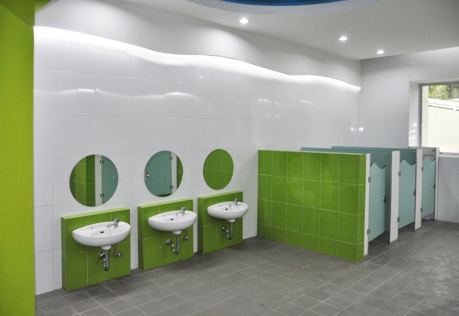 Туалетные перегородки для детских садов