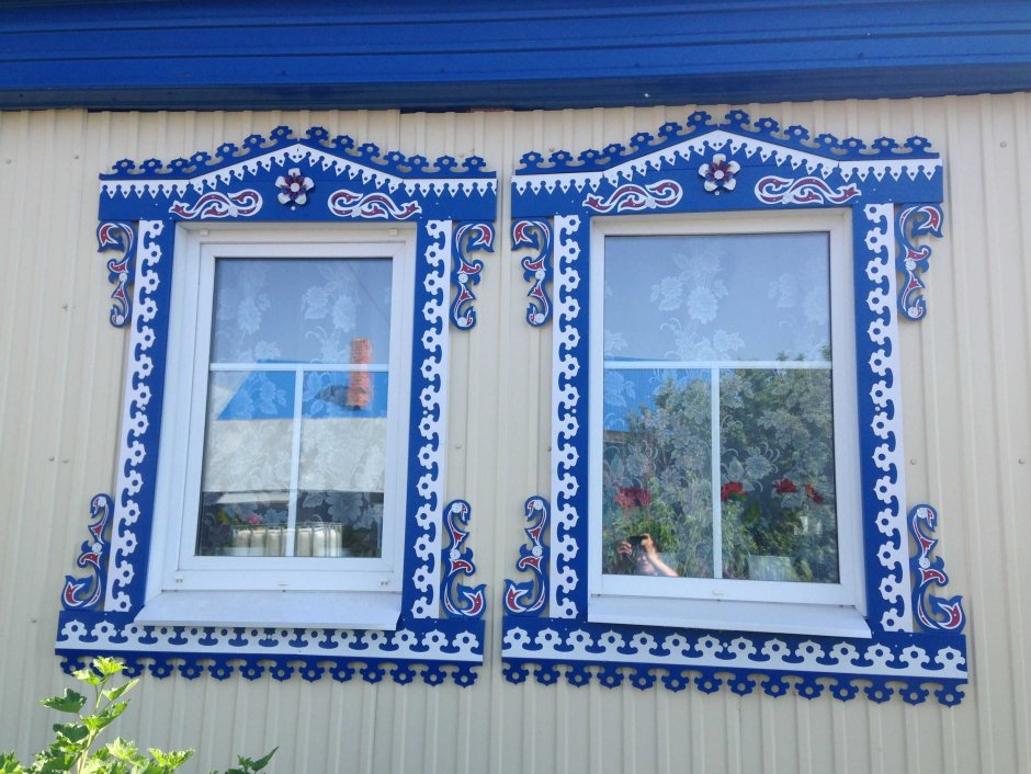Металлические наличники на окна