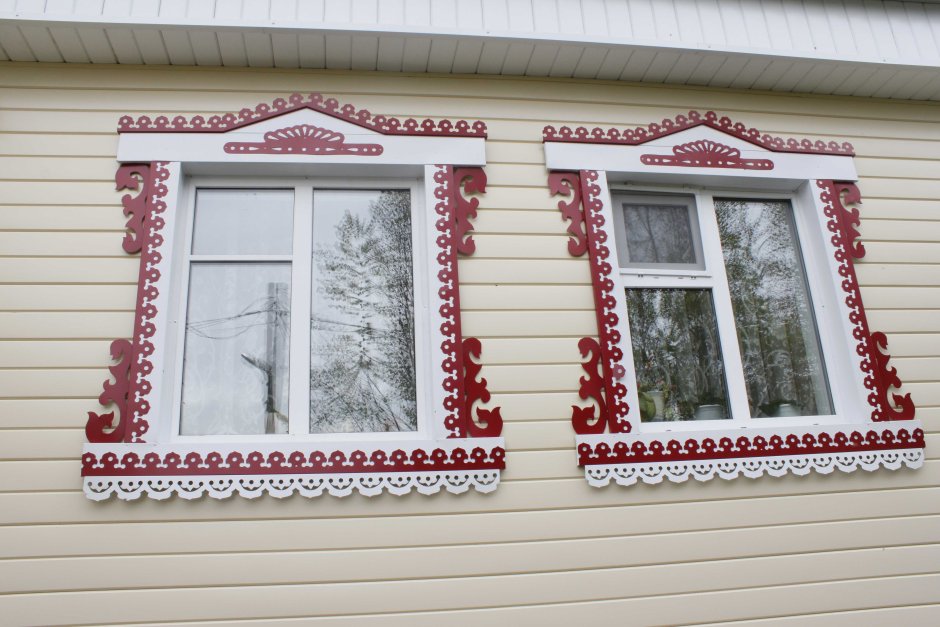 Узорные наличники