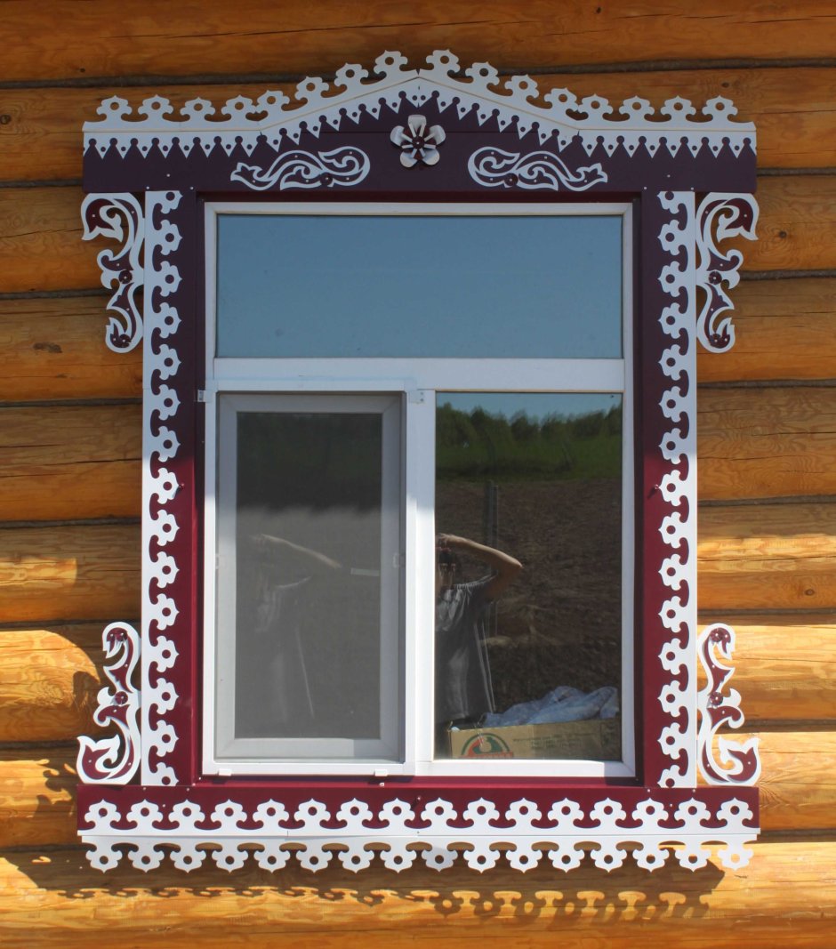 Цветные наличники