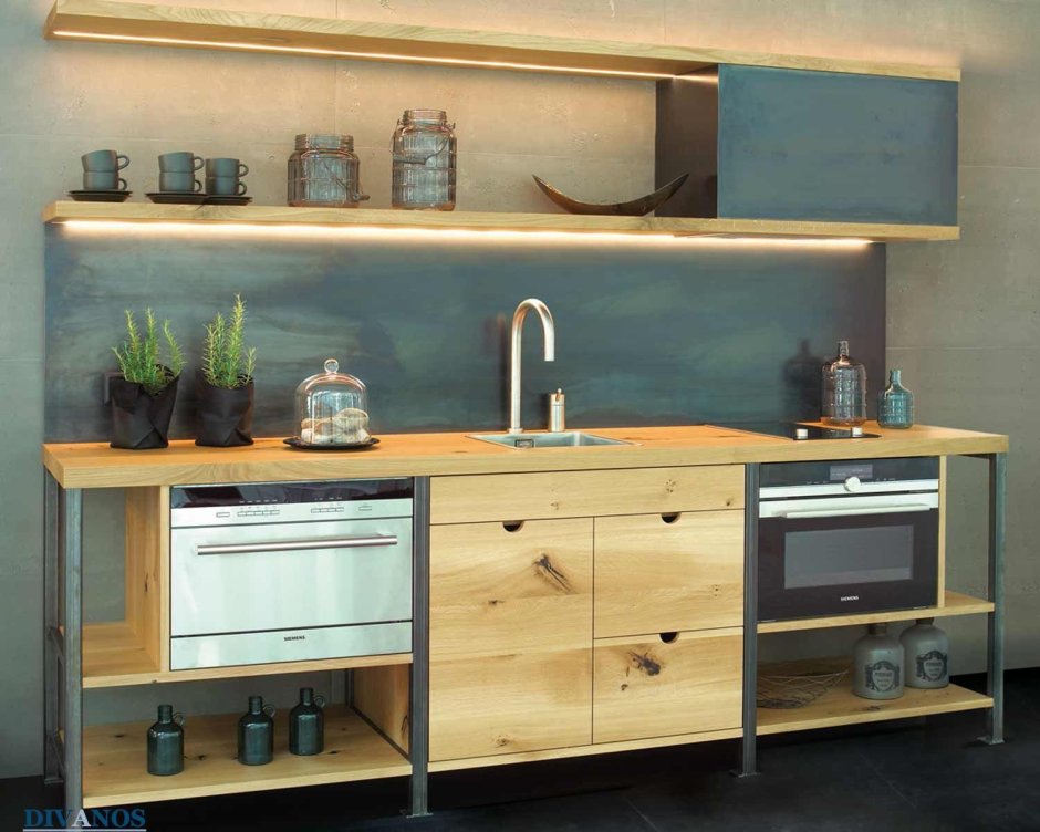 Каркас кухни из металла