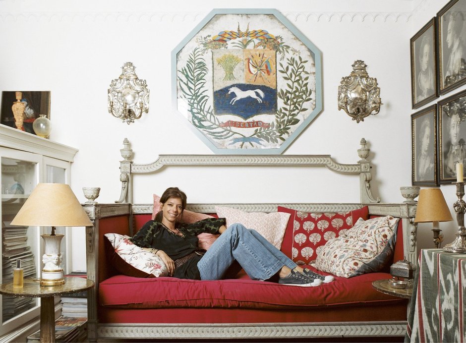 Интерьер в стиле богемной буржуазии