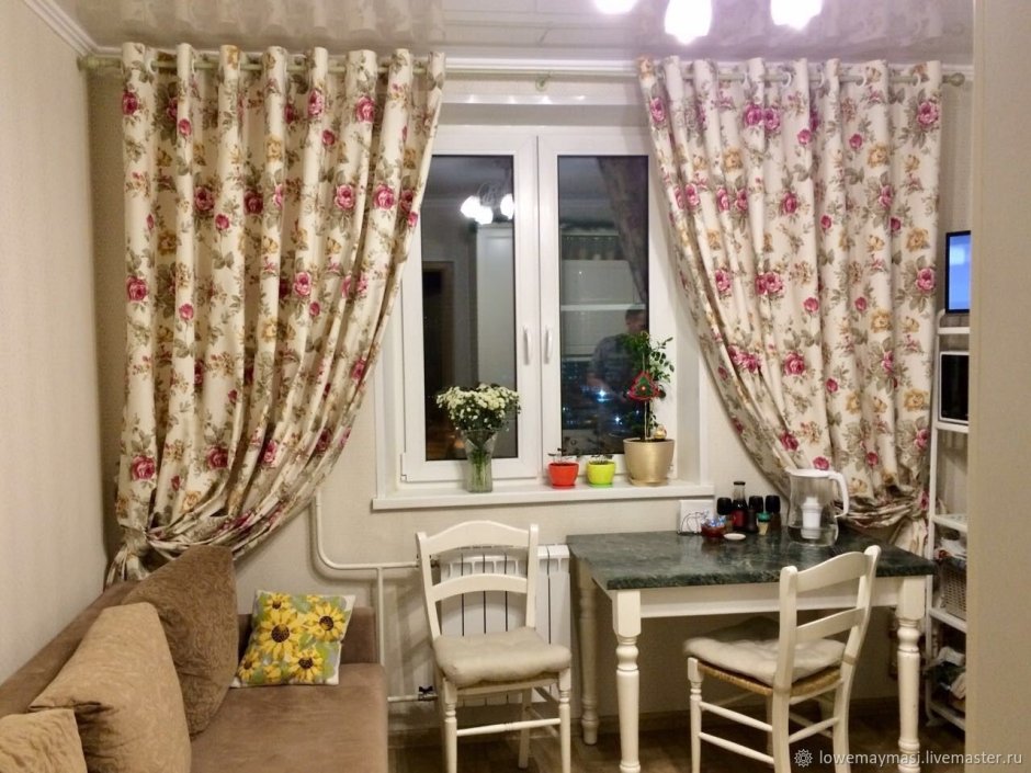 Шторы из джинс