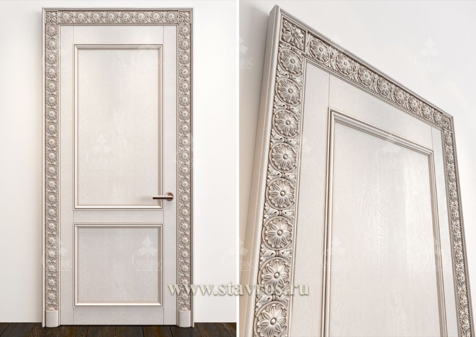 Золотая ручка для двери