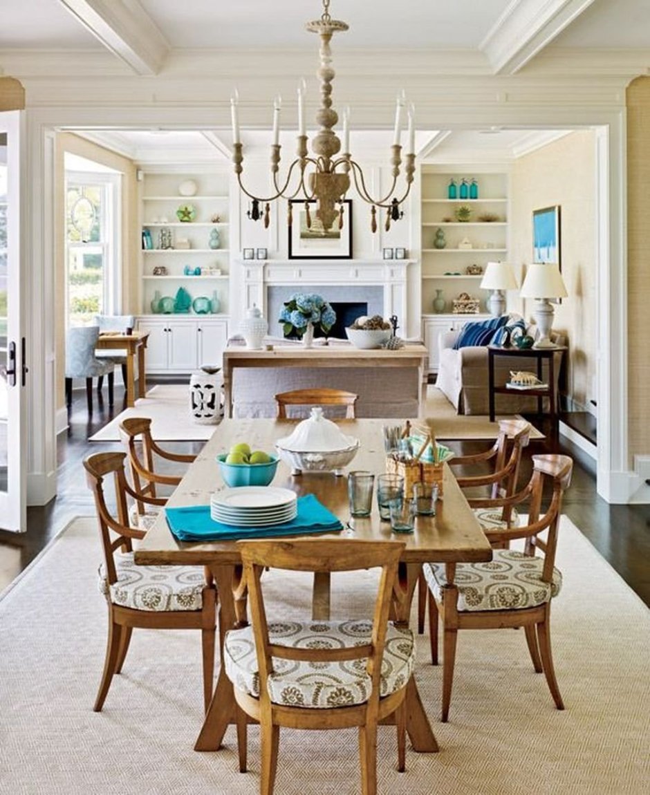 Сара Ричардсон гостиная столовая