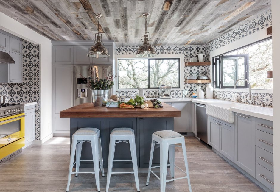 Кухня в стиле лофт Сара Ричардсон