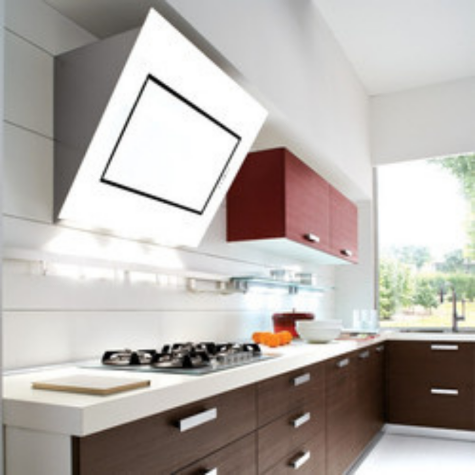 FALMEC Quasar Glass White 90