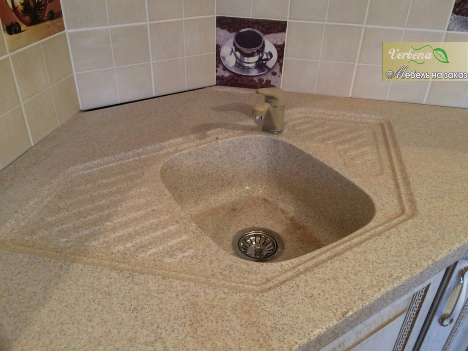 Мойки трапеция из искусственного камня