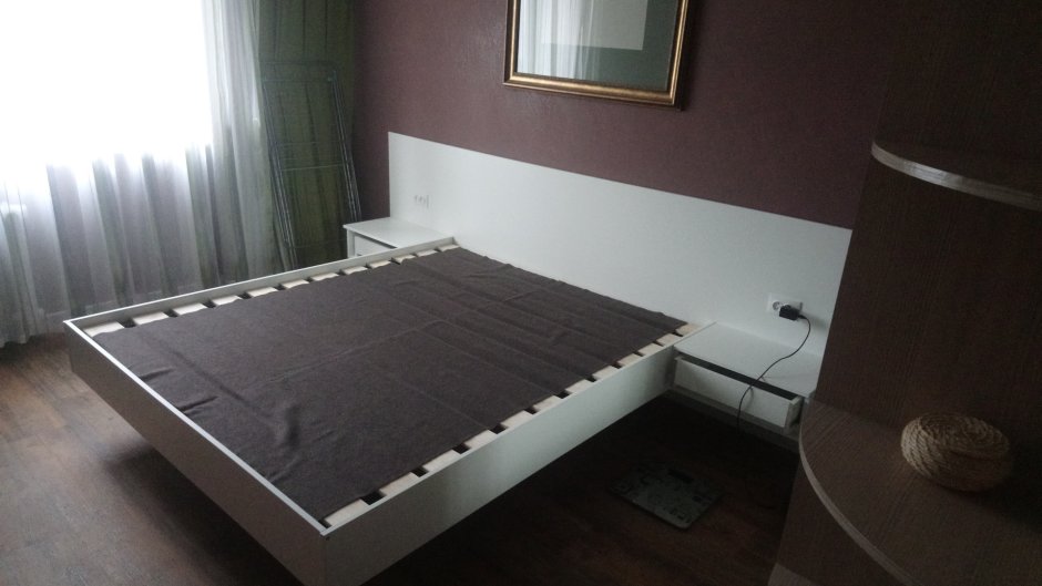 Кровать из профильной трубы лофт