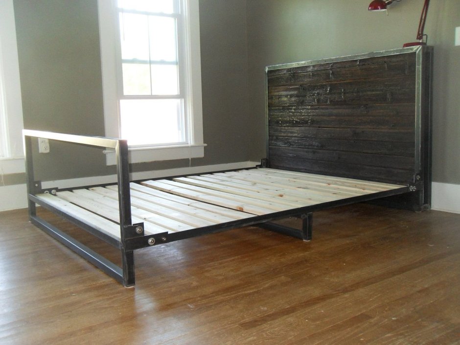 Самодельные металлические кровати
