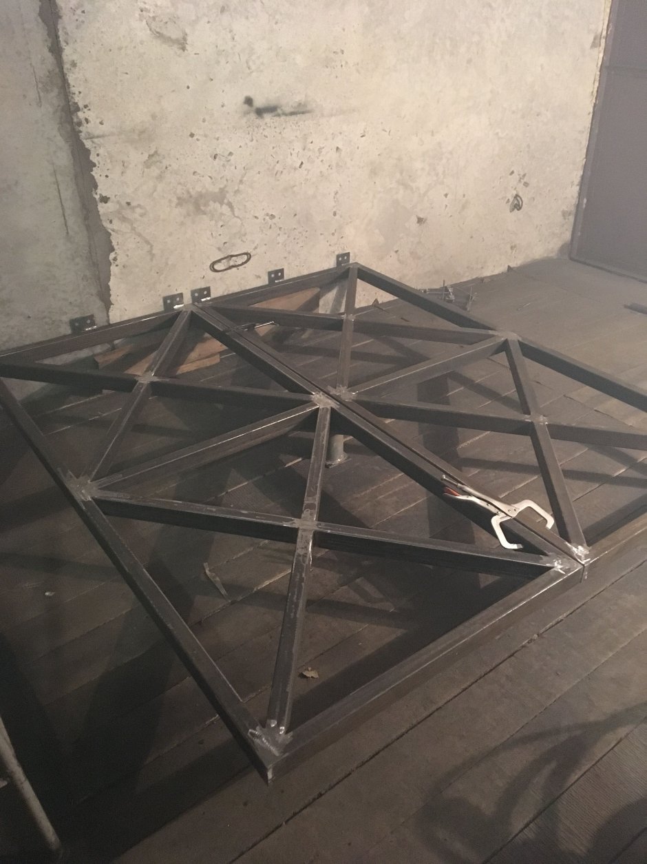 Каркас кровати 160х200 лофт