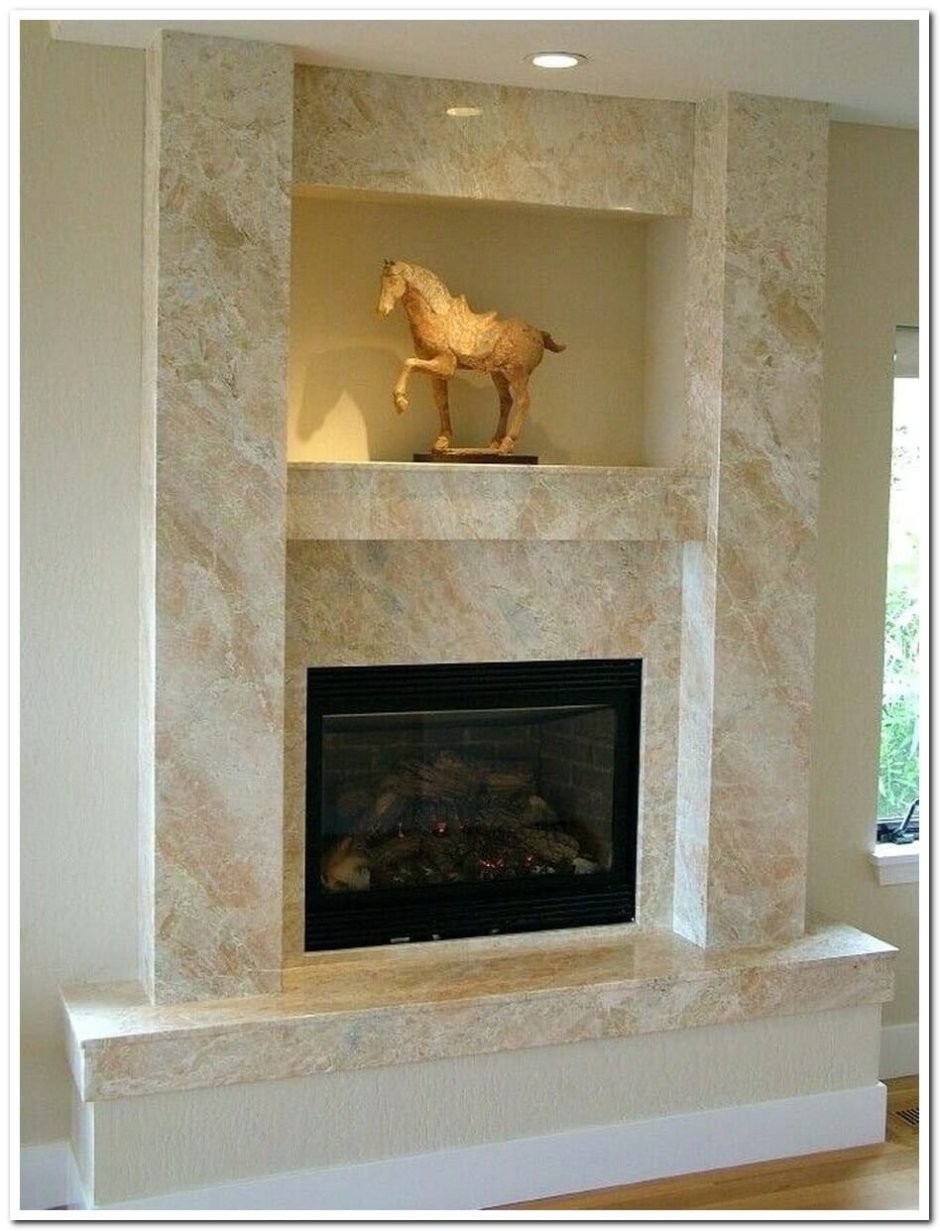 Камины из искусственного камня лапша