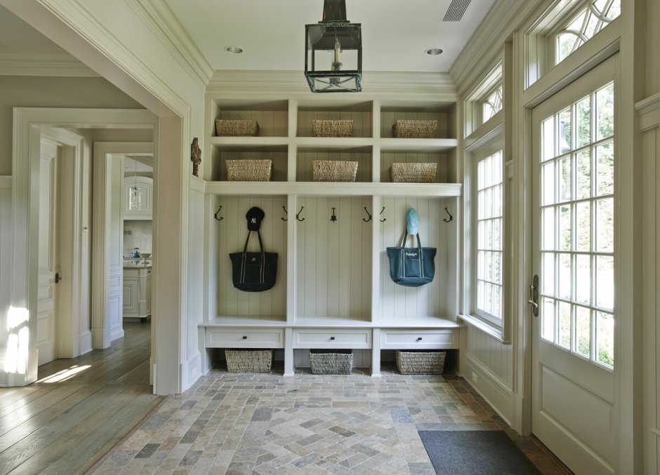 Интерьер веранды прихожей