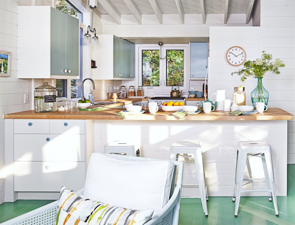 Сара Ричардсон кухня гостиная