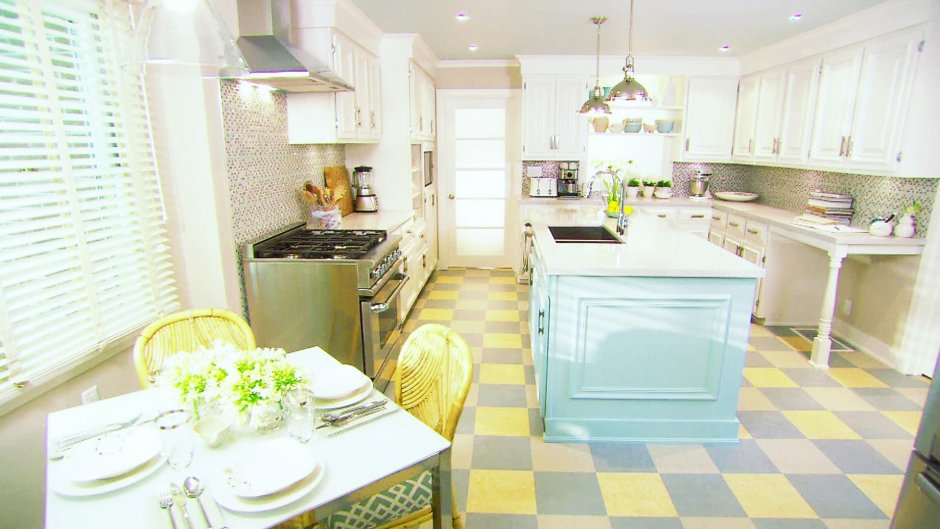 Сара Ричардсон желтая кухня