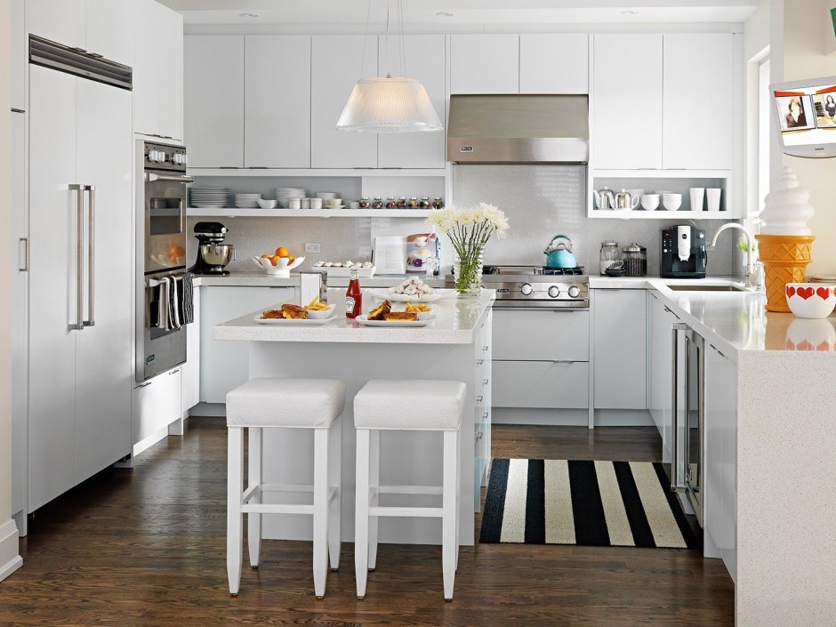 Кухня в серых тонах Сара Ричардсон