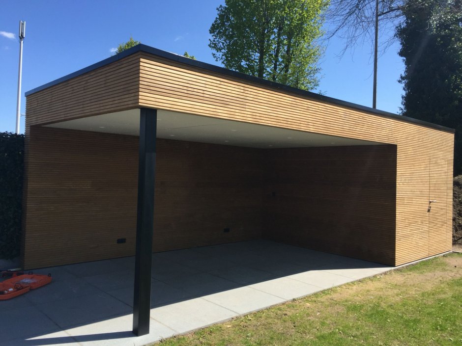 Современный гараж
