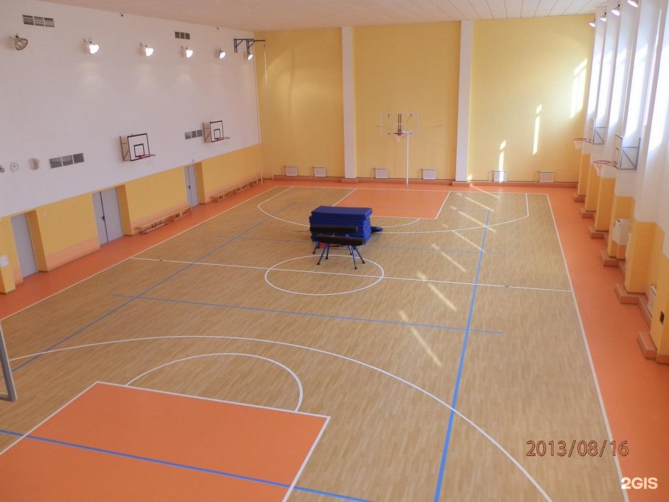 Школьный спортивный зал