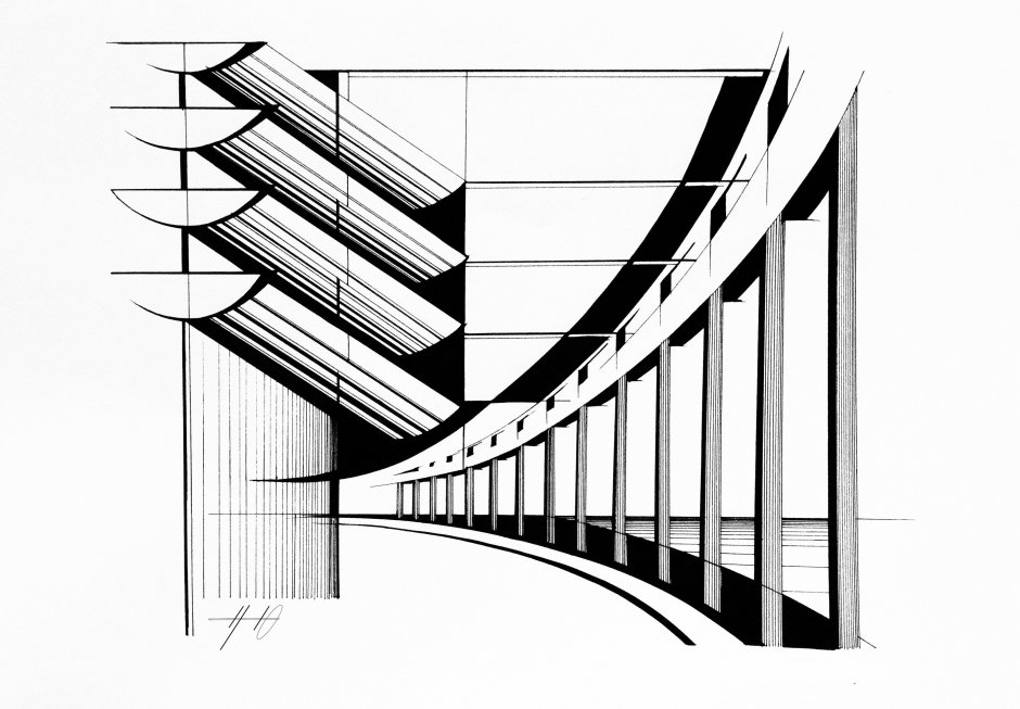 Ритм в архитектурной композиции