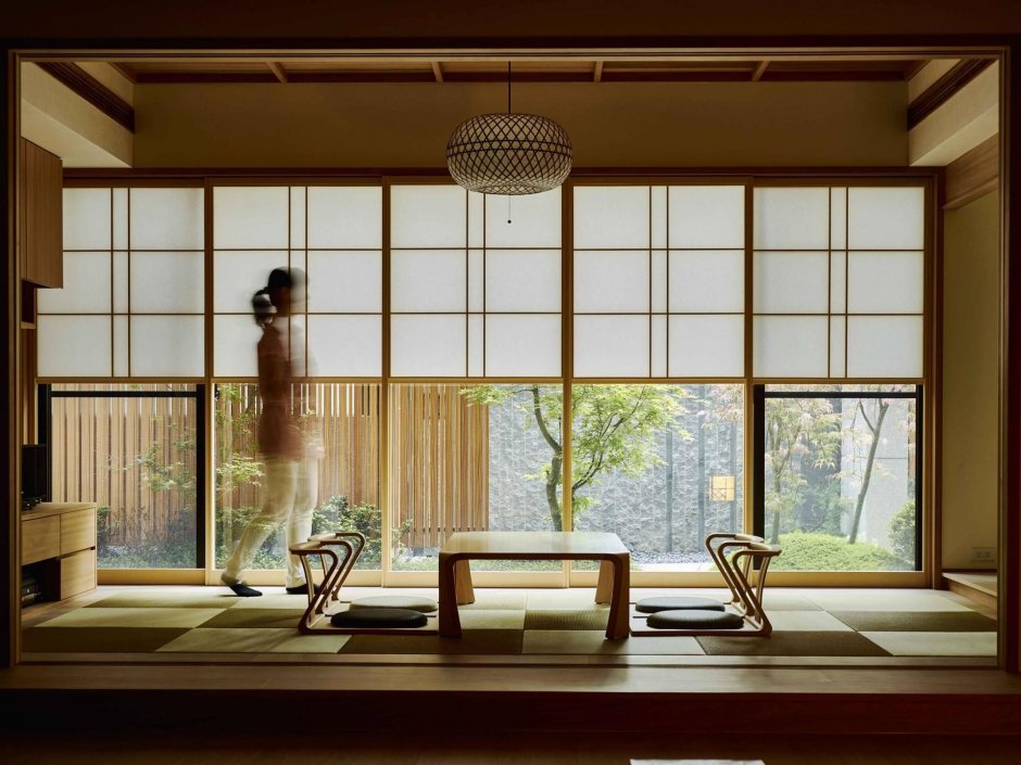 Японские окна текстура