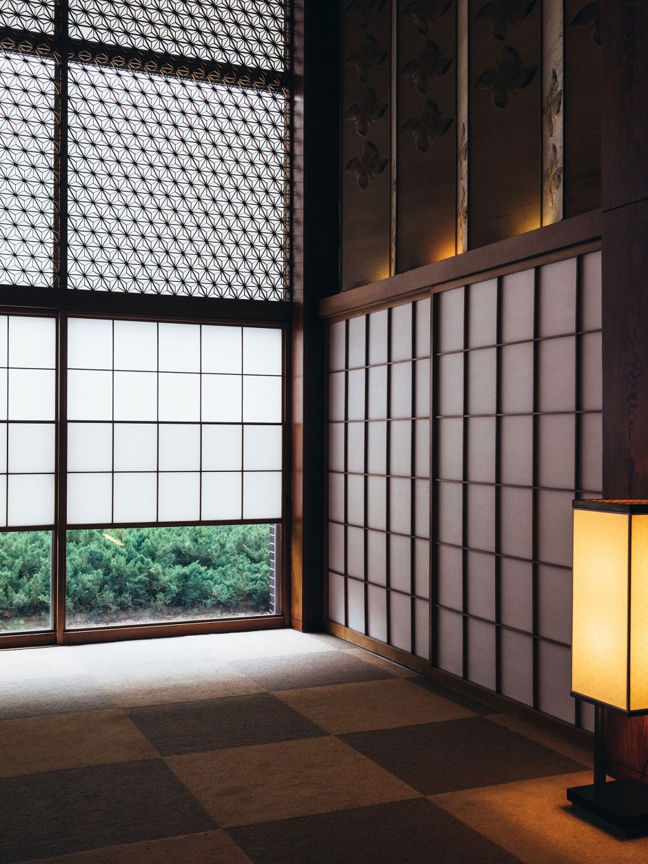 Японское круглое окно