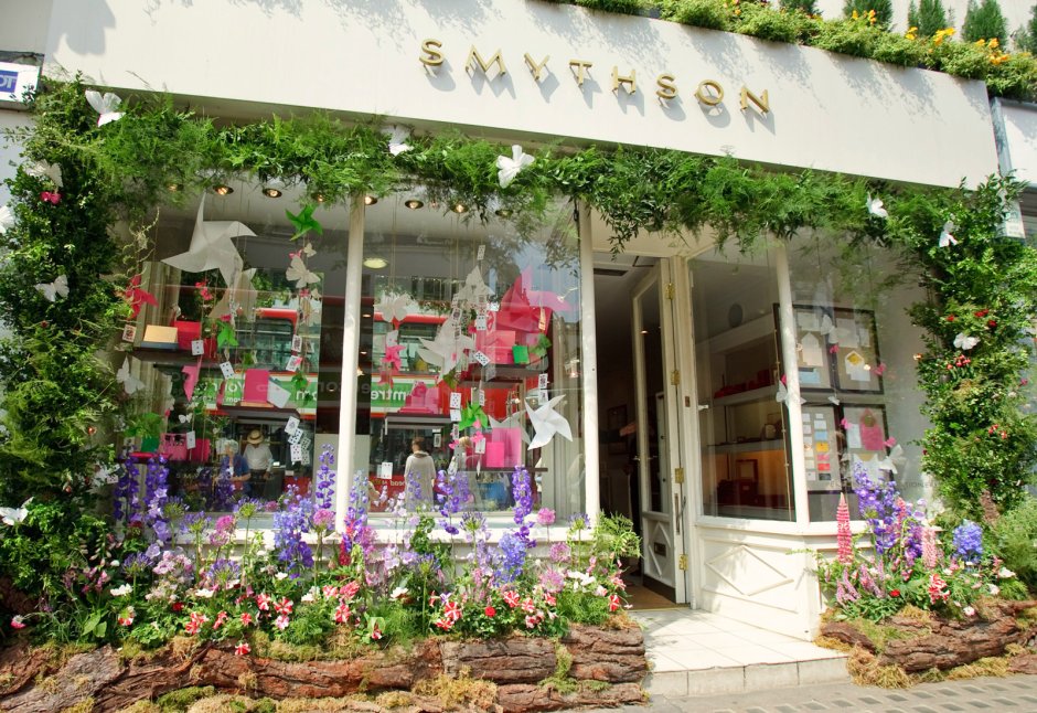 Фасад цветочного магазина
