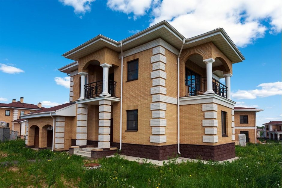 Голицынский кирпич солома