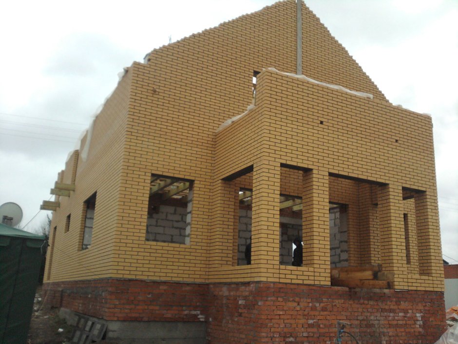 Дом кирпич Терекс солома