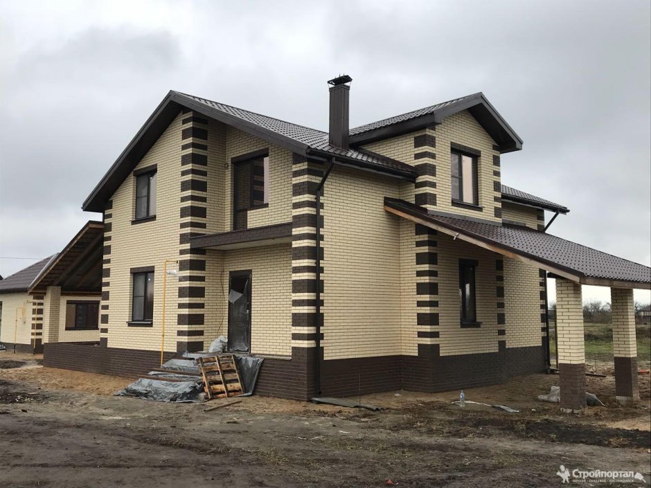 Кирпич Дюна Терекс дом