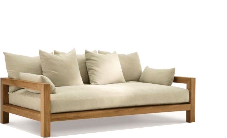 Диваны Скандинавский с невысокой спинкой