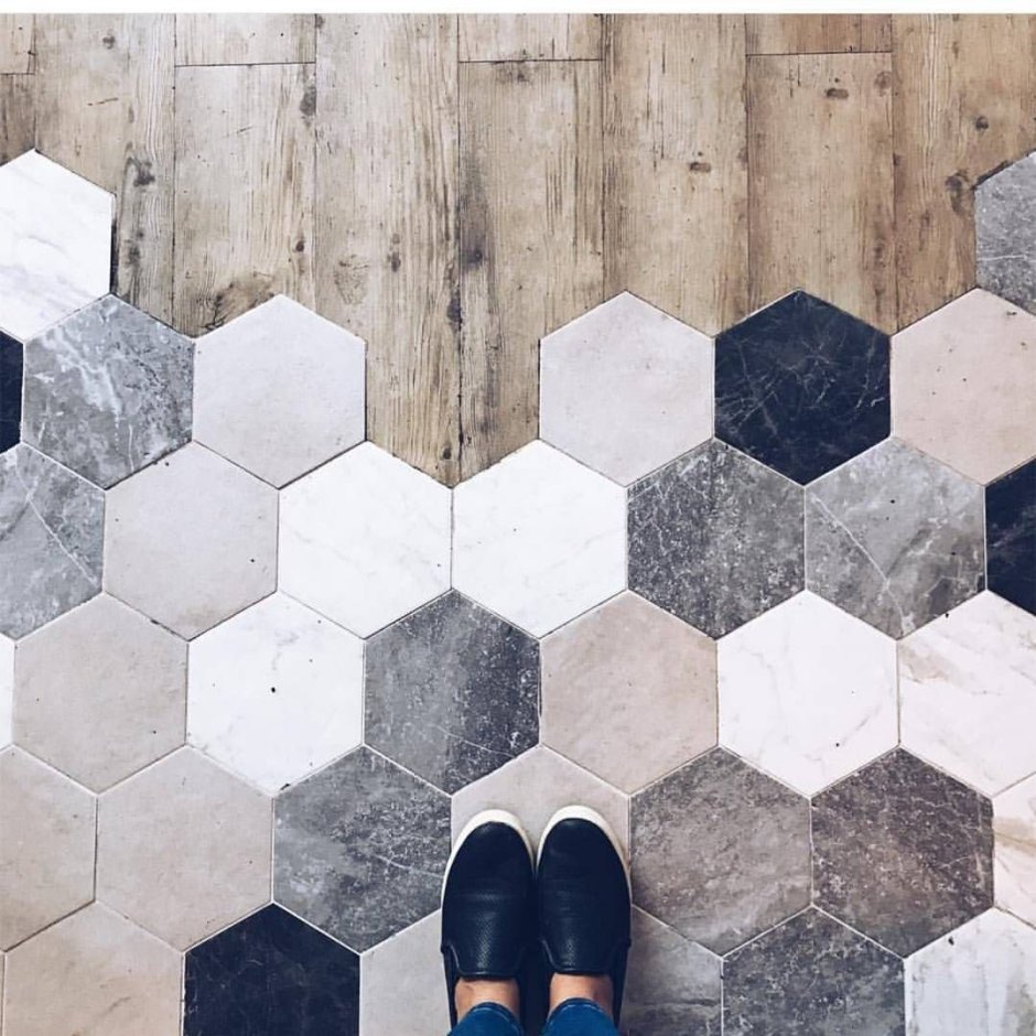 Плитка Marble соты