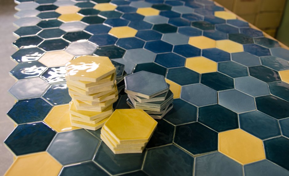 Зеркало Гексагон икеа