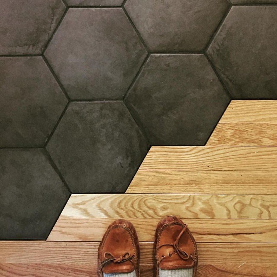 Плитка Гексагон белая