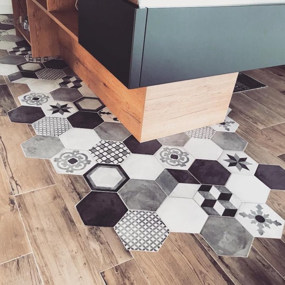 Плитка Гексагон на пол