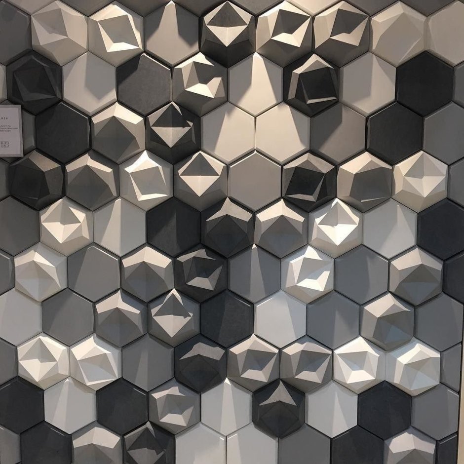 Плитка соты в туалете