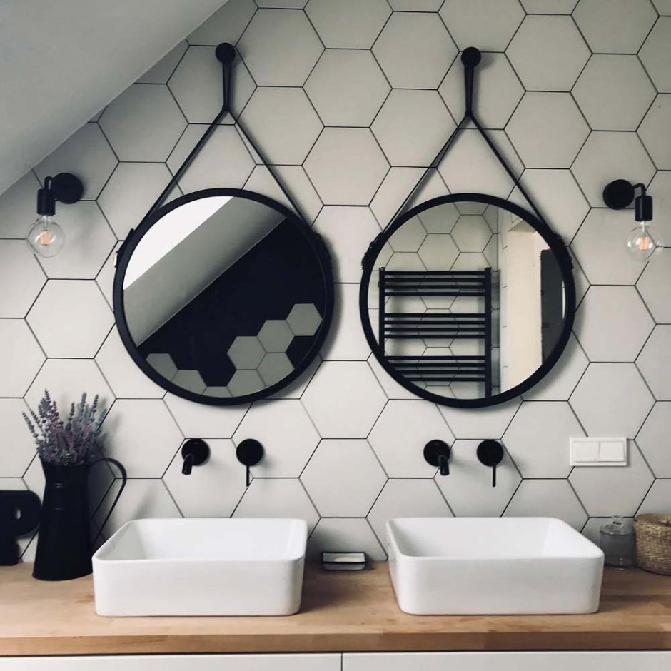 Плитка напольная Гексагон Wood Tiles 2