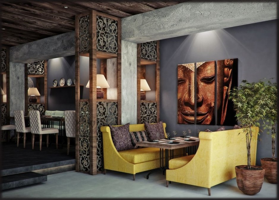 Стиль интерьера этностиль