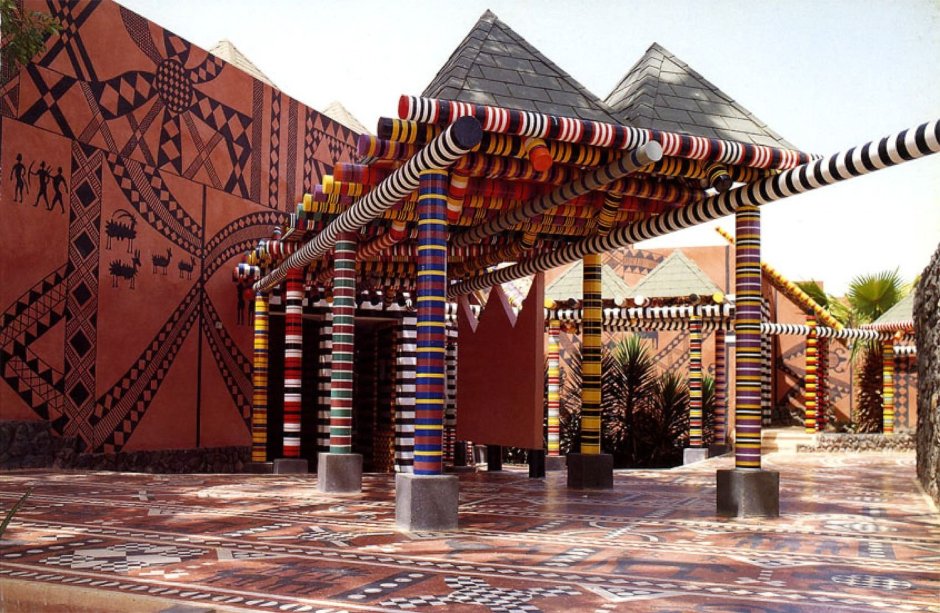 Африка этно архитектура