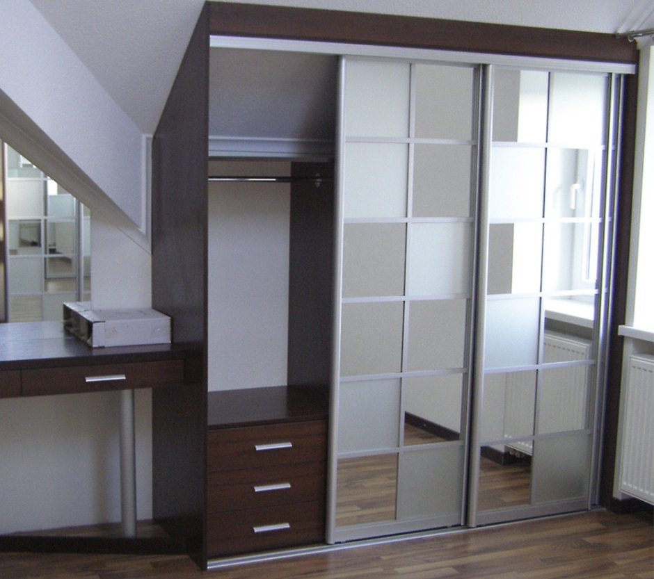 Шкаф купе с письменным столом