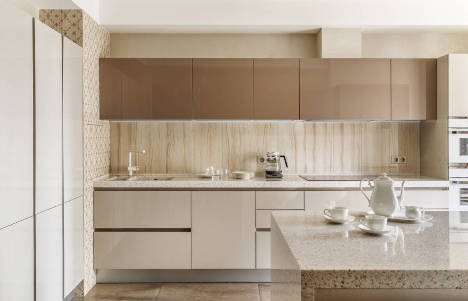 Кухня Мария кашемир глянец