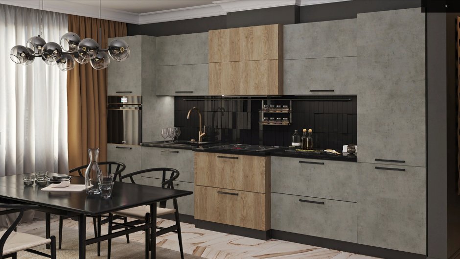 Фасады Фабио стильные кухни