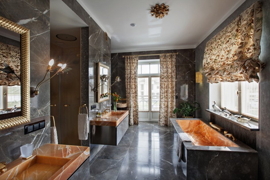 Ванная комната в стиле Фьюжн