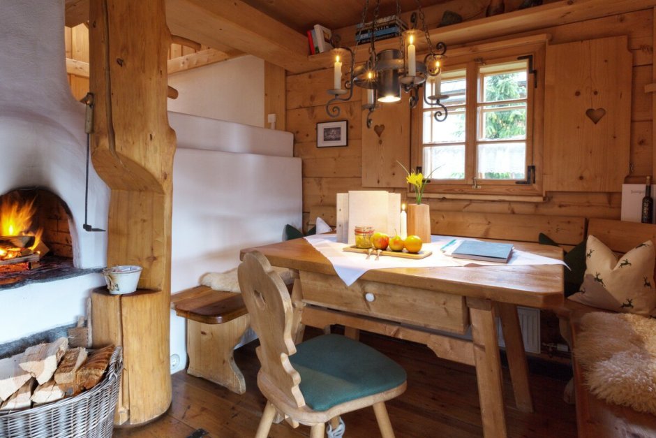 Деревенский стиль в интерьере