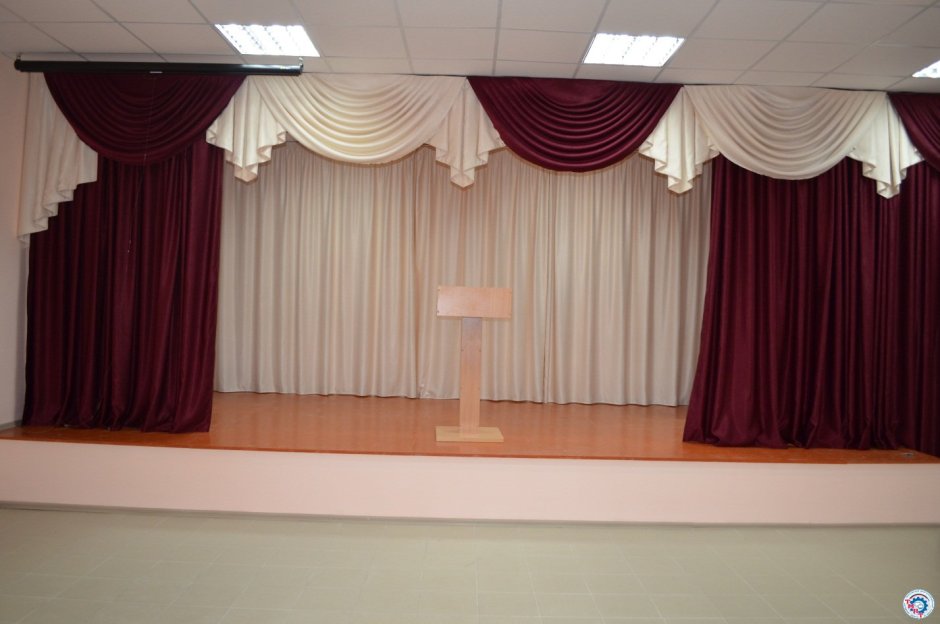 Занавески для зала в детском саду