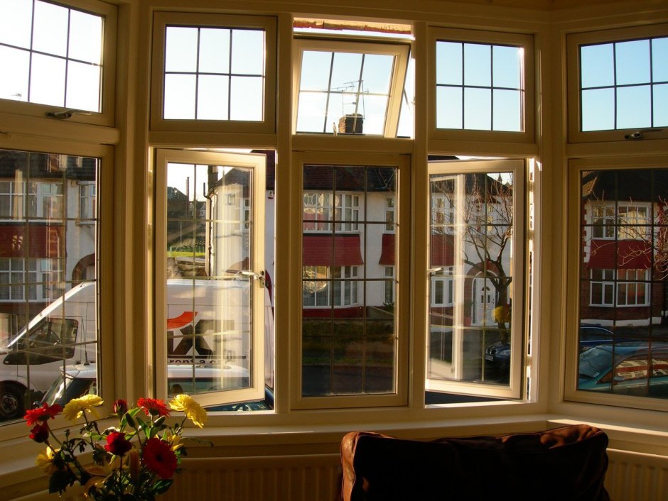 Панорамные окна с раскладкой